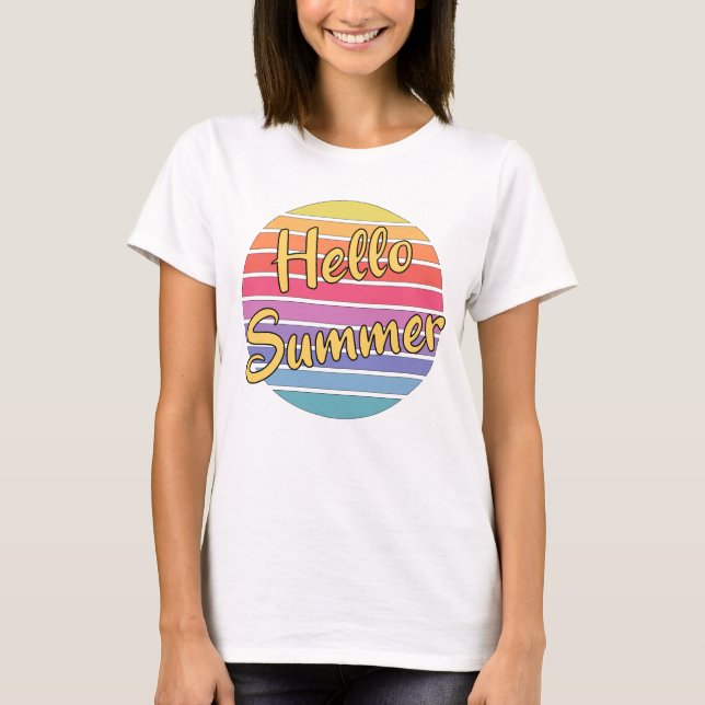 Hej Sommar T Shirt (Framsida)