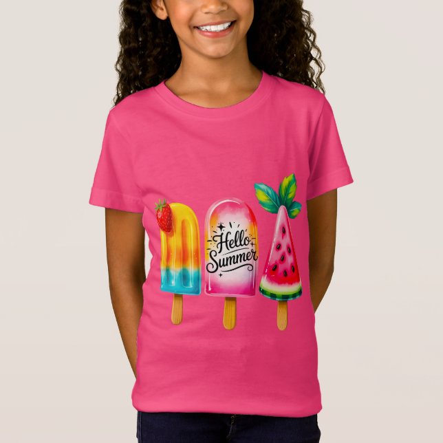 Hej sommar  t shirt (Framsida)