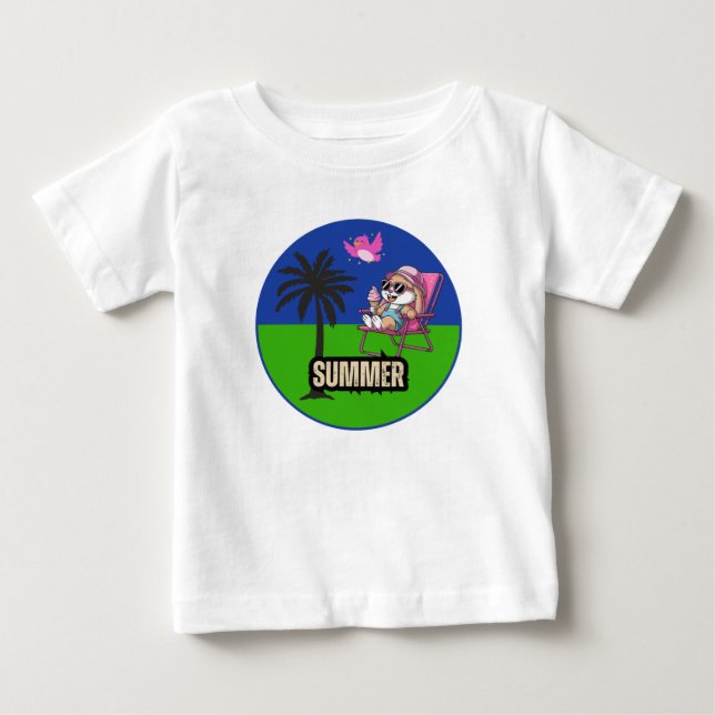 Hej sommar t shirt (Framsida)