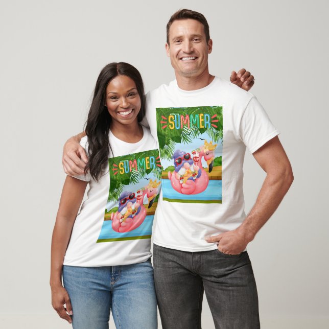 Hej sommar t shirt (Unisex)