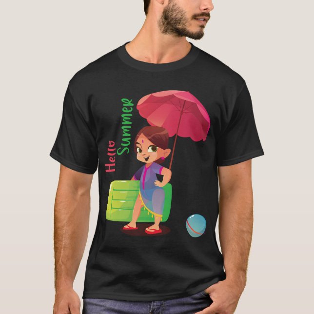 Hej sommar t shirt (Framsida)