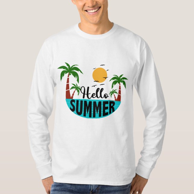 Hej Sommar T Shirt (Framsida)