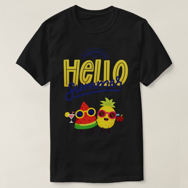 hej sommar t shirt (Design framsida)