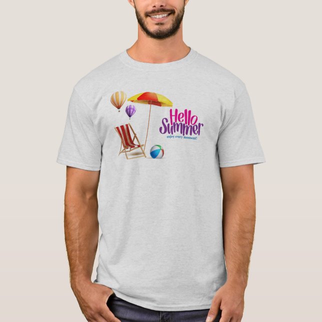 Hej sommar  t shirt (Framsida)