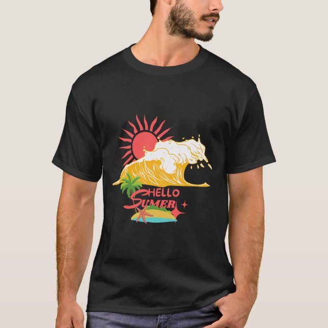 Hej sommar t shirt (Framsida)