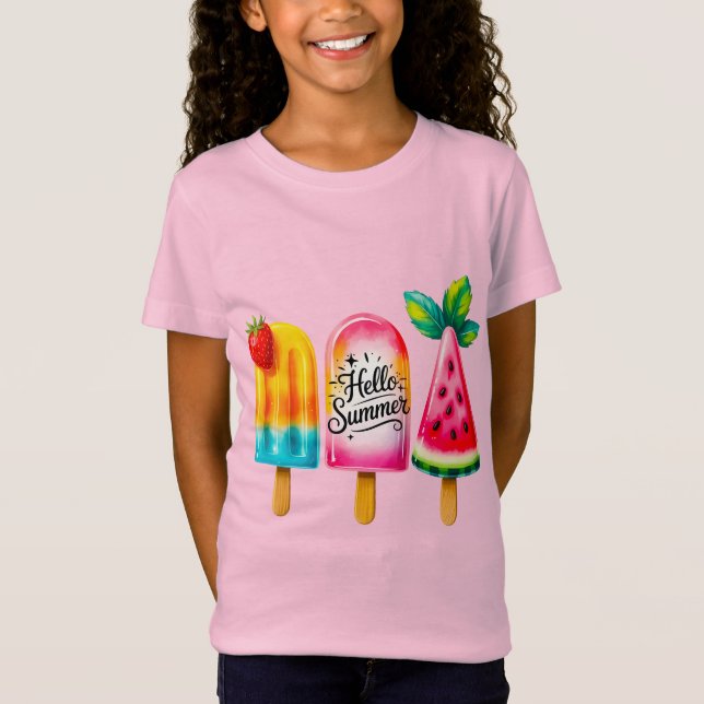 Hej sommar  t shirt (Framsida)