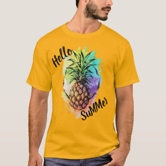Hej Sommar T-shirts För manar