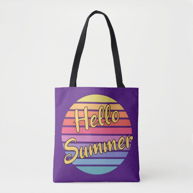 Hej Sommar Tygkasse (Framsida)