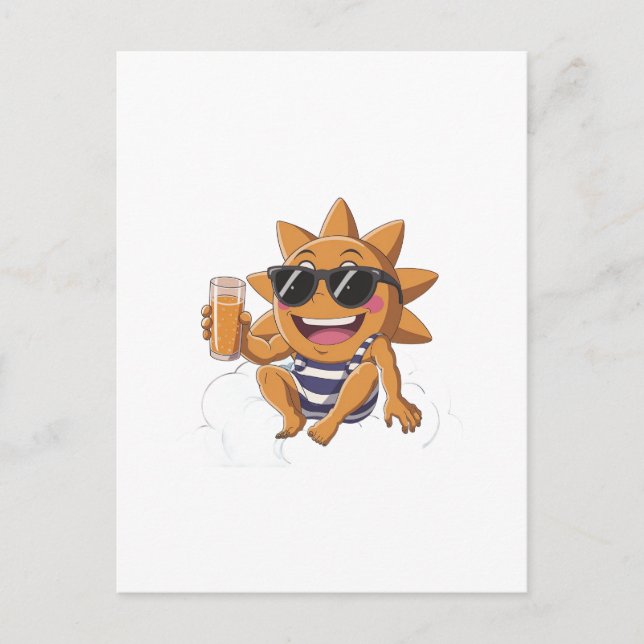 Hej sommar vykort (Framsida)