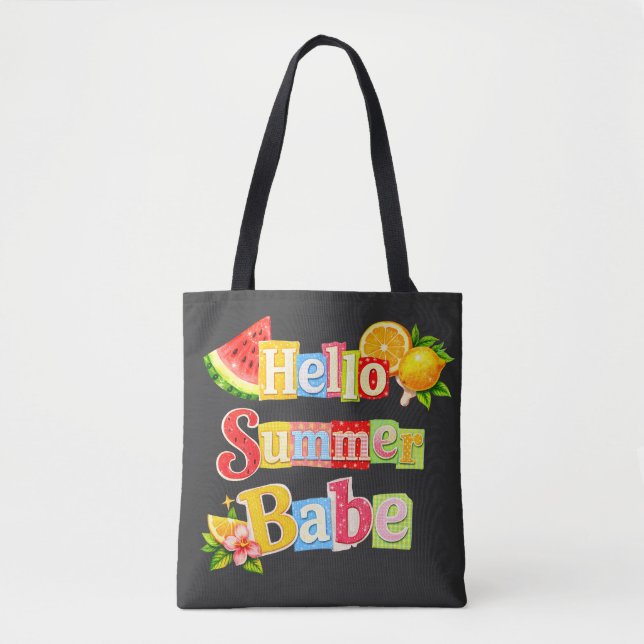 Hej sommarbrud tygkasse (Framsida)