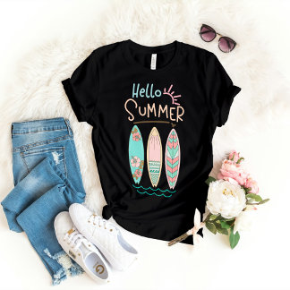 Hej Sommarens kvinnobeach Vibe T Shirt