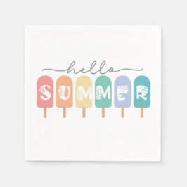 Hej, sommarkolv pappersservett