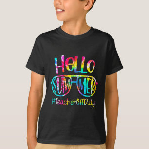 Hej Sommarlärare tjänstledig förra dagen vid skola T Shirt