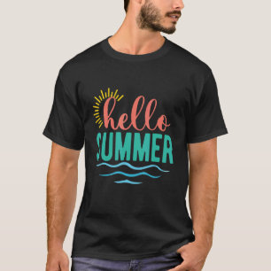 Hej Sommarskolelärare Student Beach T Shirt