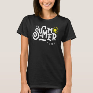 Hej sommarvakation Ice Cream Sol Beach Manar Kids T Shirt
