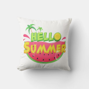 Hej sommarvattenmelon kudde