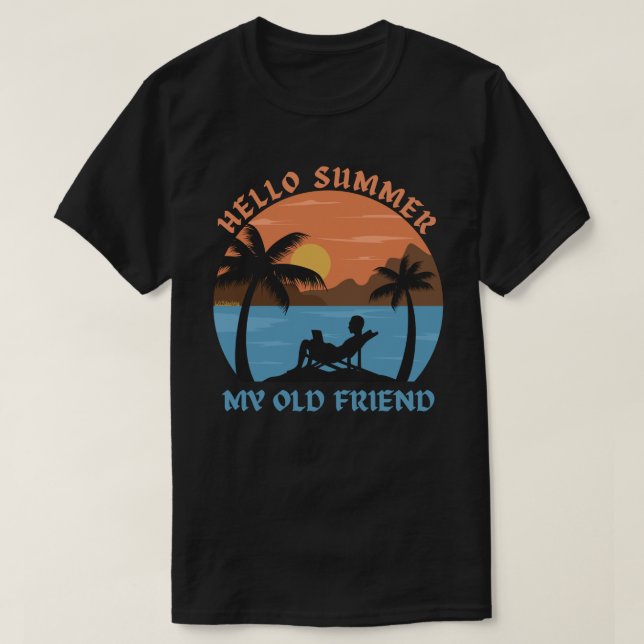 HEJ SOMMER MIN GAMLA VÄN T SHIRT (Design framsida)