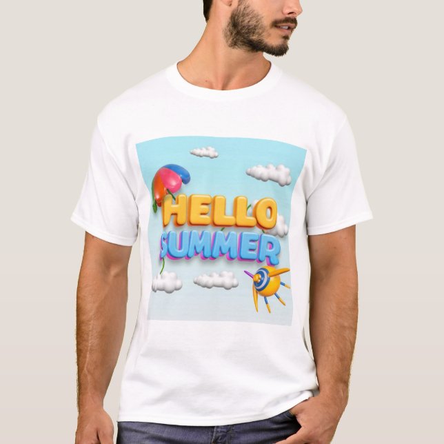 HEJ SOMMER T SHIRT (Framsida)