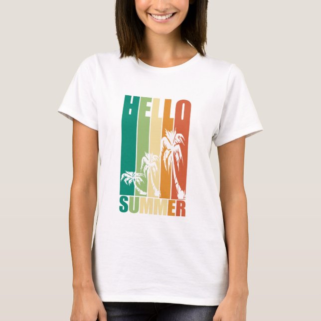 HEJ SOMMER T SHIRT (Framsida)
