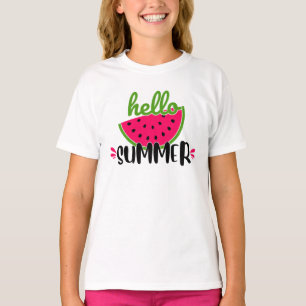 Hej Sommervattenmelon T Shirt