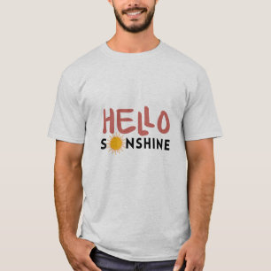 Hej Sonshine, Sol Rays, sommarvibes T Shirt