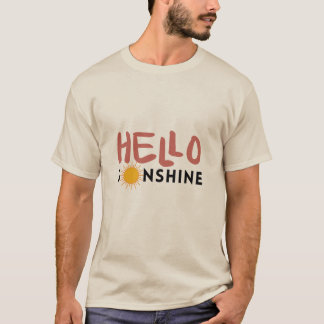 Hej Sonshine, Sol Rays, sommarvibes T Shirt