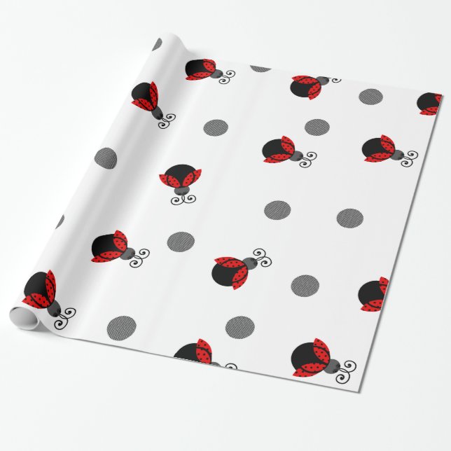 Hej Söt Dam Presentpapper (Utrullad)