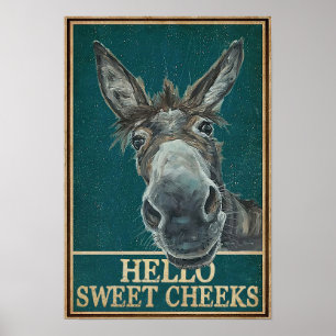 Hej söta kinder - Hem Decor Wall Poster