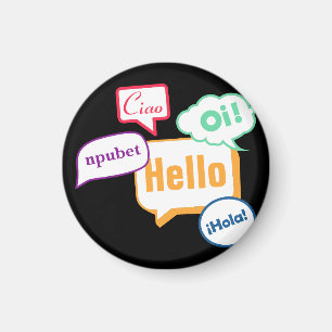 Hej Språk Magnet