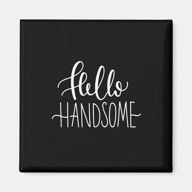 hej stilig magnet (Framsidan)