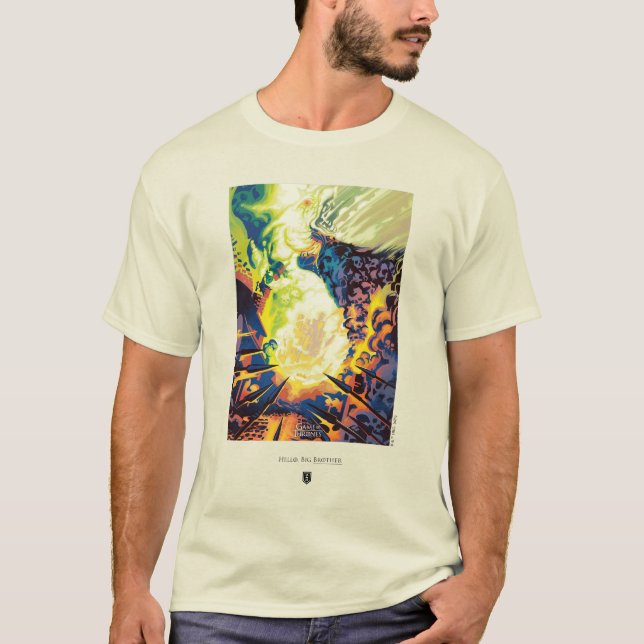 Hej, storebror t shirt (Framsida)