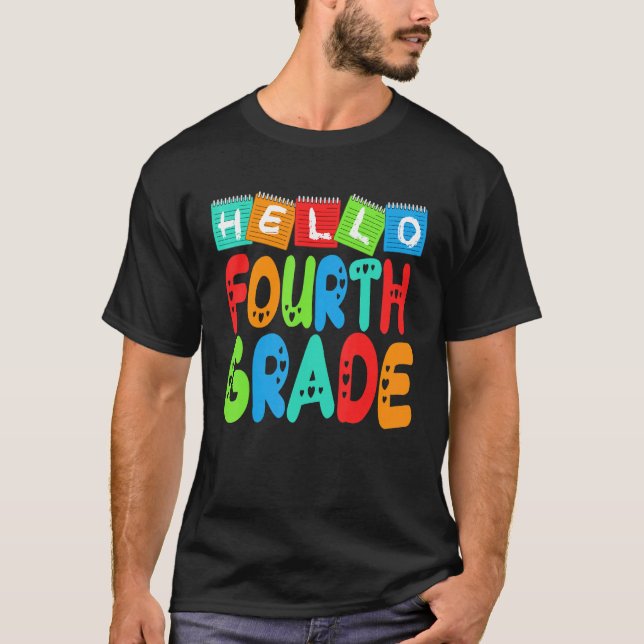 Hej Studen Klass förstaskolans lärare T Shirt (Framsida)