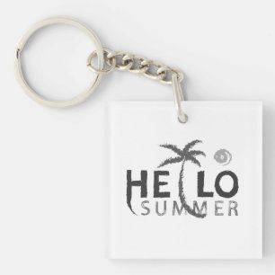Hej Summer Acrylic Keychain
