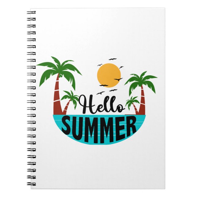 Hej Summer Anteckningsbok (Framsidan)