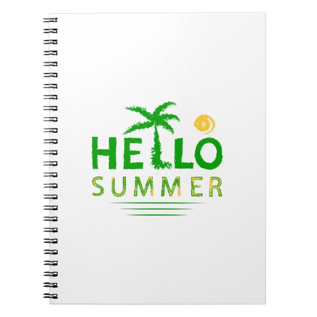 Hej Summer Anteckningsbok (Framsidan)
