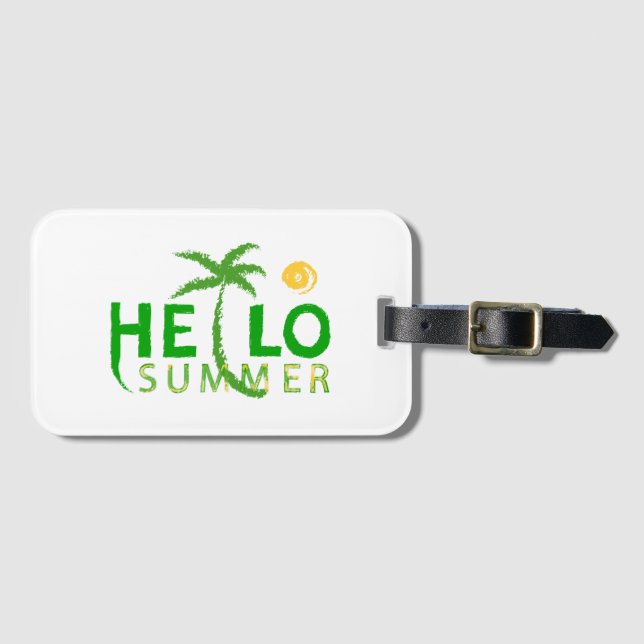 Hej Summer Bagagebricka (Framsida horisontal)