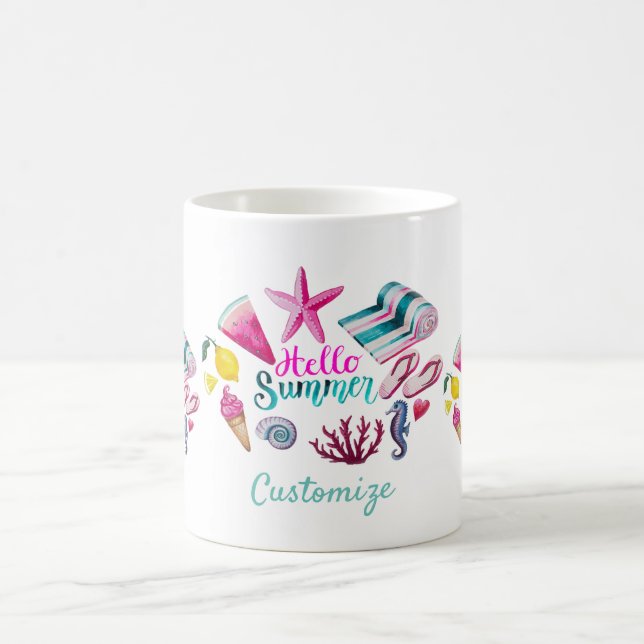 Hej Summer Beach ThunderCove Kaffemugg (Center)