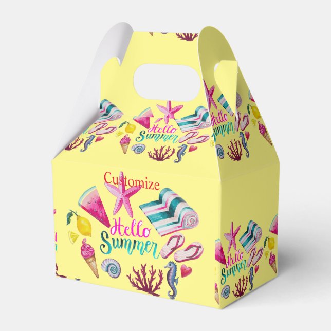 Hej Summer Beach ThunderCove Presentaskar (Framsidan Sidan)