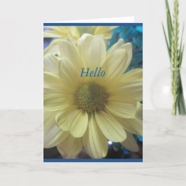 Hej Summer Blommigt Kort