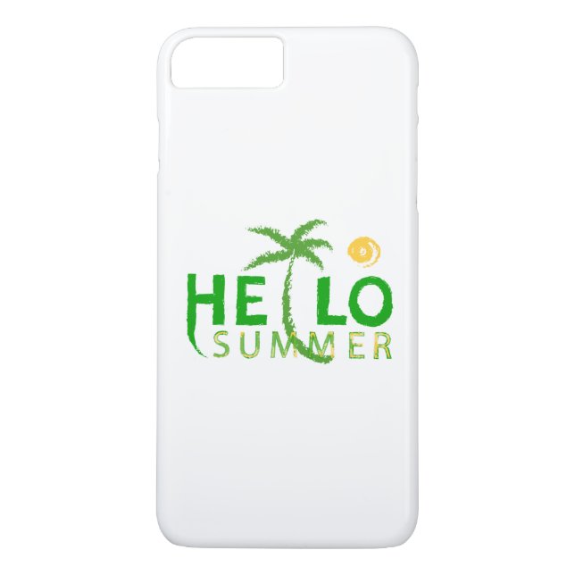 Hej Summer Case-Mate iPhone Skal (Baksida)