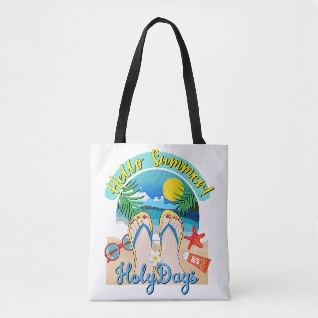 Hej Summer - Heliga Days Tote Bag Tygkasse (Framsida)
