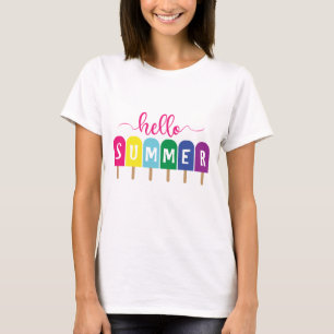 Hej Summer ice pop lolly T-Shirt