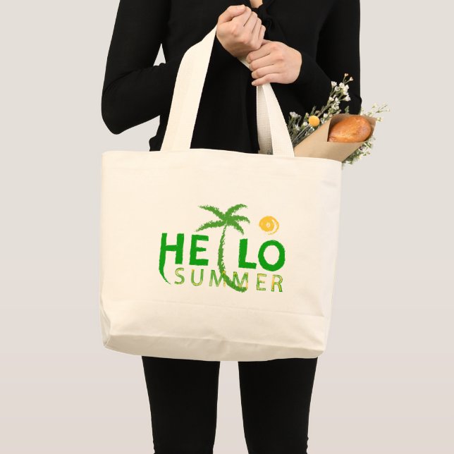 Hej Summer Jumbo Tygkasse (Framsida (produkt))