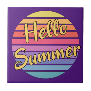 Hej Summer Kakelplatta