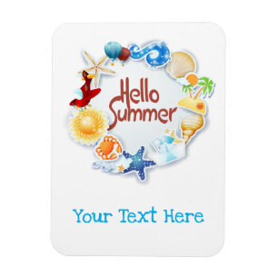 Hej Summer Magnet