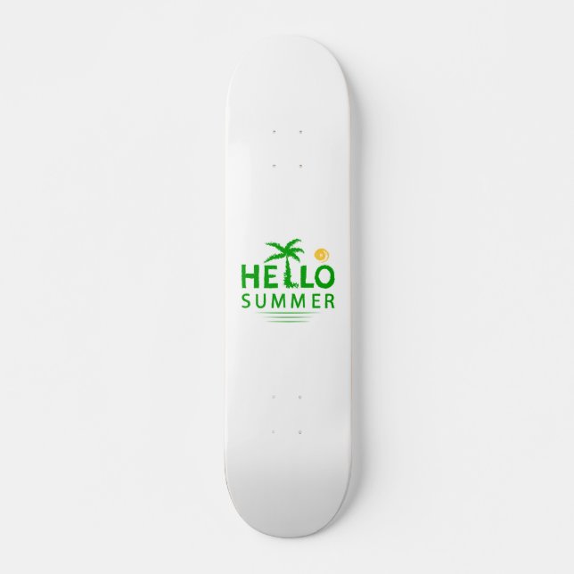 Hej Summer Mini Skateboard Bräda 18,5 Cm (Framsida)