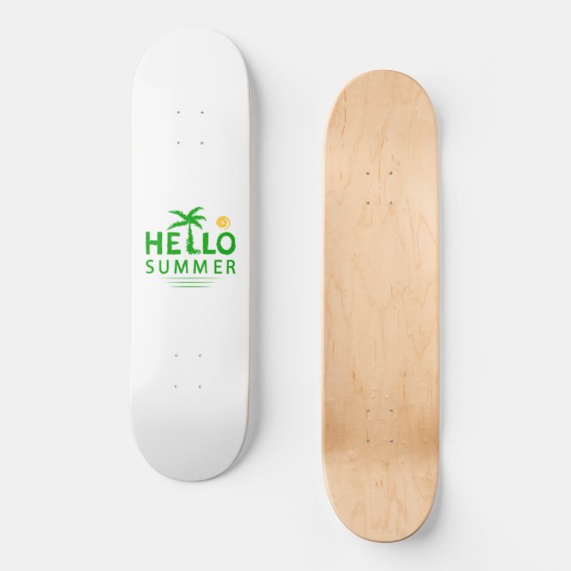 Hej Summer Mini Skateboard Bräda 18,5 Cm (Framsida)