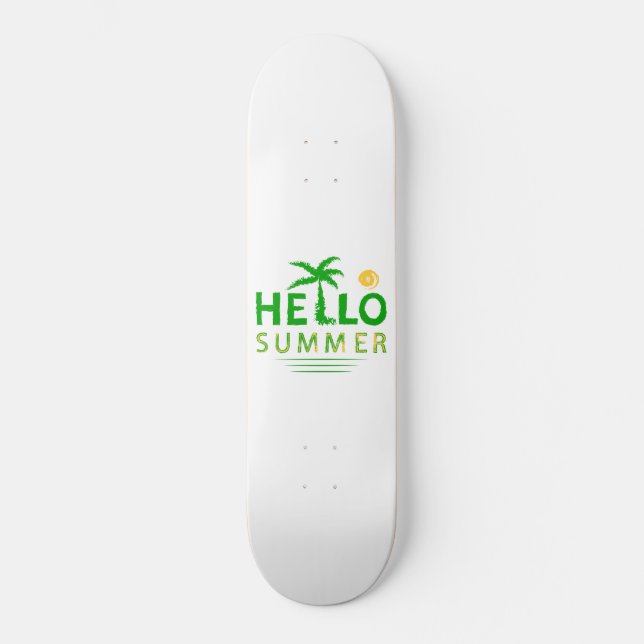 Hej Summer Mini Skateboard Bräda 18,5 Cm (Framsida)