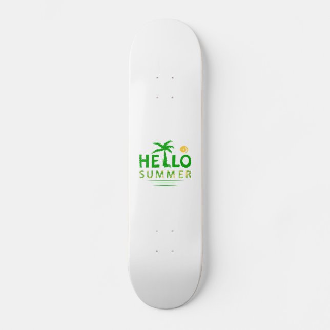 Hej Summer Mini Skateboard Bräda 18,5 Cm (Framsida)