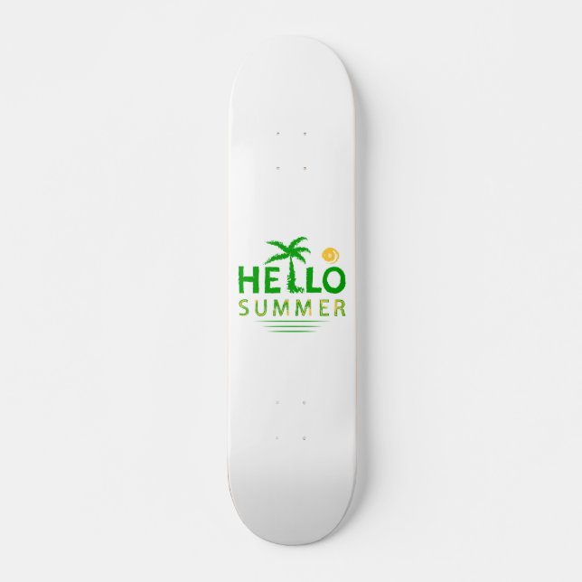 Hej Summer Mini Skateboard Bräda 18,5 Cm (Framsida)